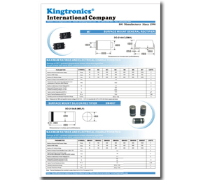 Kingtronics M7, SM4007, LL4148, BZV55C Leaflet