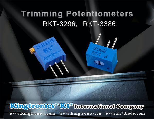 Kt Kingtronics Trimming Potentiometer 3296w And 3386f Goods In Stock