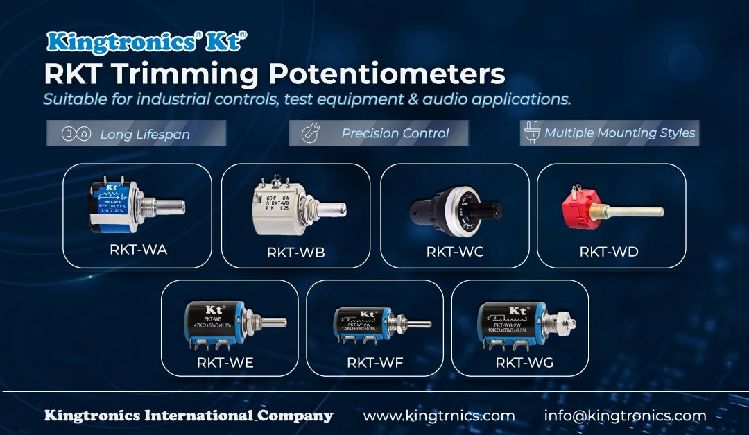 Precision & Power: Kingtronics RKT Trimming Potentiometer