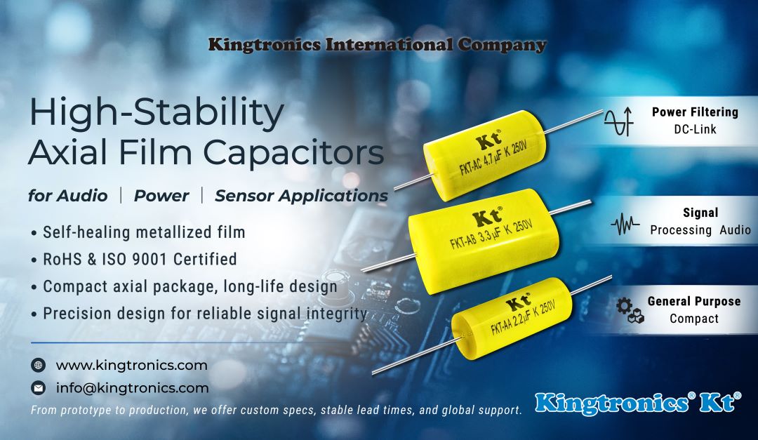 Precision & Reliability: Explore Kingtronics FKT Film Capacitors